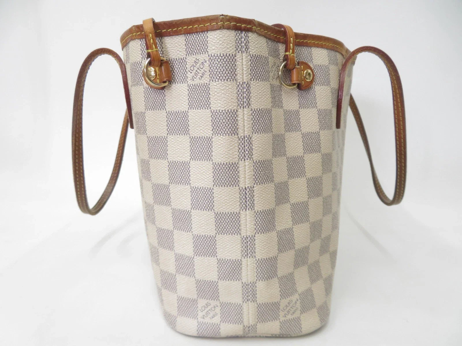 Louis Vuitton Damier Azur Neverfull PM Tote Bag Handbag