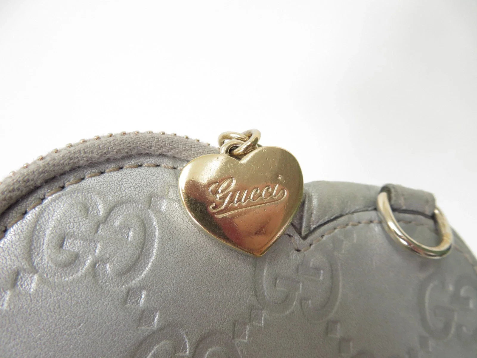 $520 GUCCI Guccissima Leather Coin Purse Compact Wallet