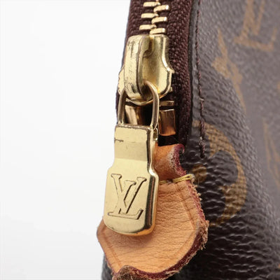 Louis Vuitton Monogram POCHETTE COSMETIC MM M46579 Brown Pouch