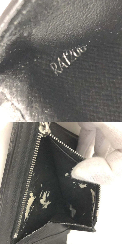 $750 Louis Vuitton Damier Graphite Portefeiulle Amerigo NM Bifold Wallet RA1200