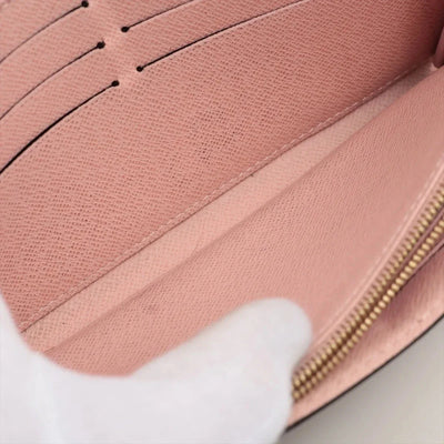 Louis Vuitton Damier Portefeuille Sarah N60114 Rose Ballerine Long Wallet