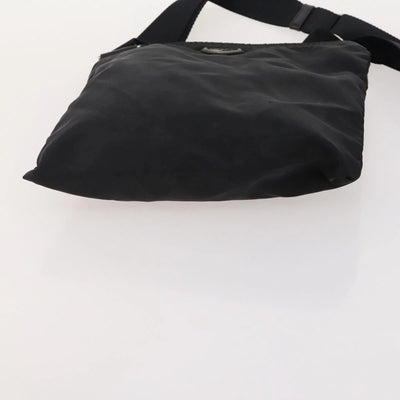 $1250 Prada Tessuto Messenger Bag Nylon Black