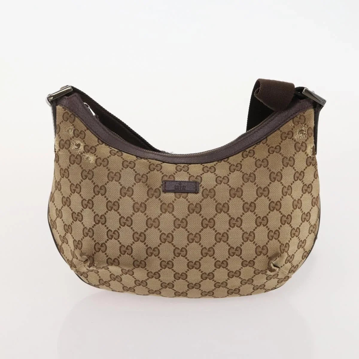 GIVEAWAY BAG Gucci GG Canvas Half-Moon Crossbody Bag GIVEAWAY BAG