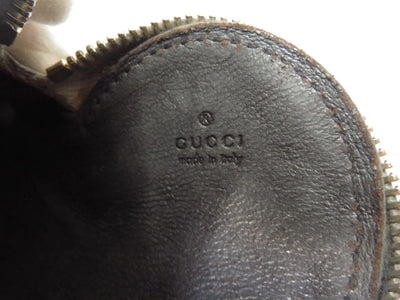 $520 GUCCI Guccissima Leather Coin Purse Compact Wallet