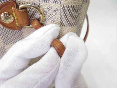 Louis Vuitton Damier Azur Neverfull PM Tote Bag Handbag