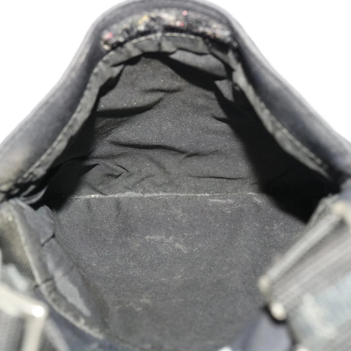 $850 Prada Sport Bicolor Neoprene Messenger Bag Green Black