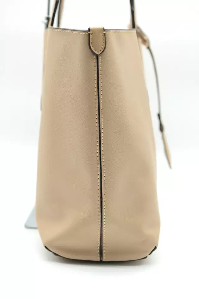 PRE-ORDER  Burberry  Grainy Calfskin Haymarket Check Medium Reversible Tote Camel