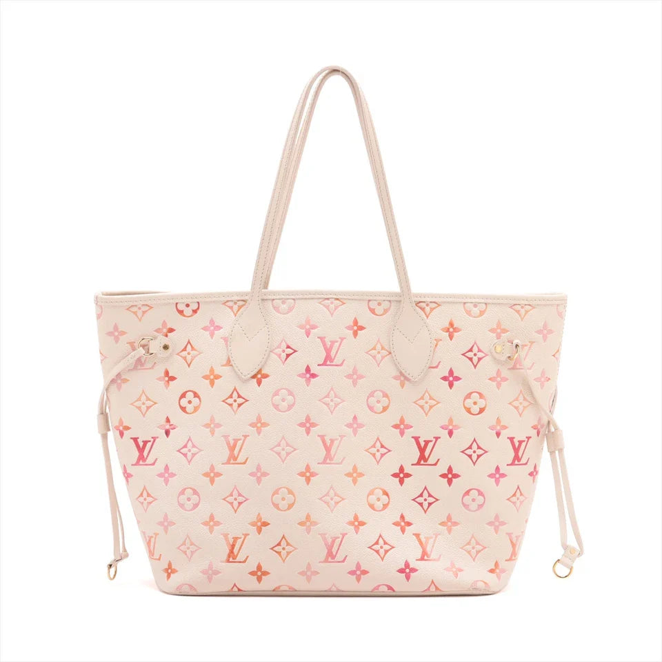 PRE-ORDER  Louis Vuitton  Empreinte Neverfull MM Sunrise Aquarelle
