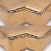 USED Saint Laurent Monogram Lou Camera Lame Small Olive Calfskin Gold Leather Shoulder Bag