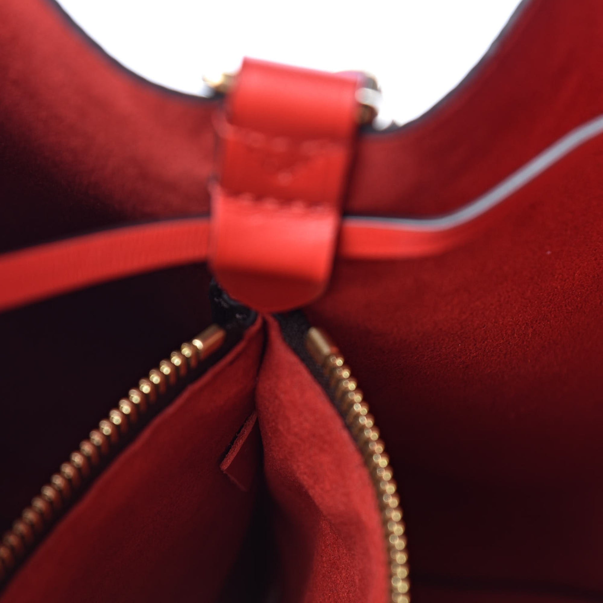 Louis Vuitton Neonoe Coquelicot Brown Monogram Canvas Shoulder Bag