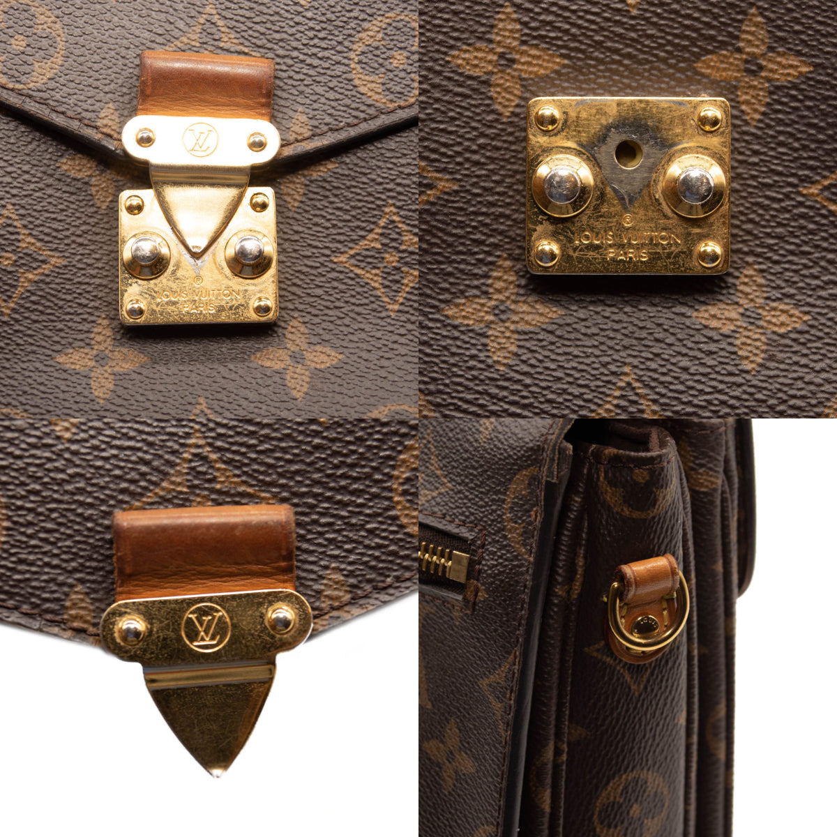 LOUIS VUITTON Monogram Pochette Metis PL3116