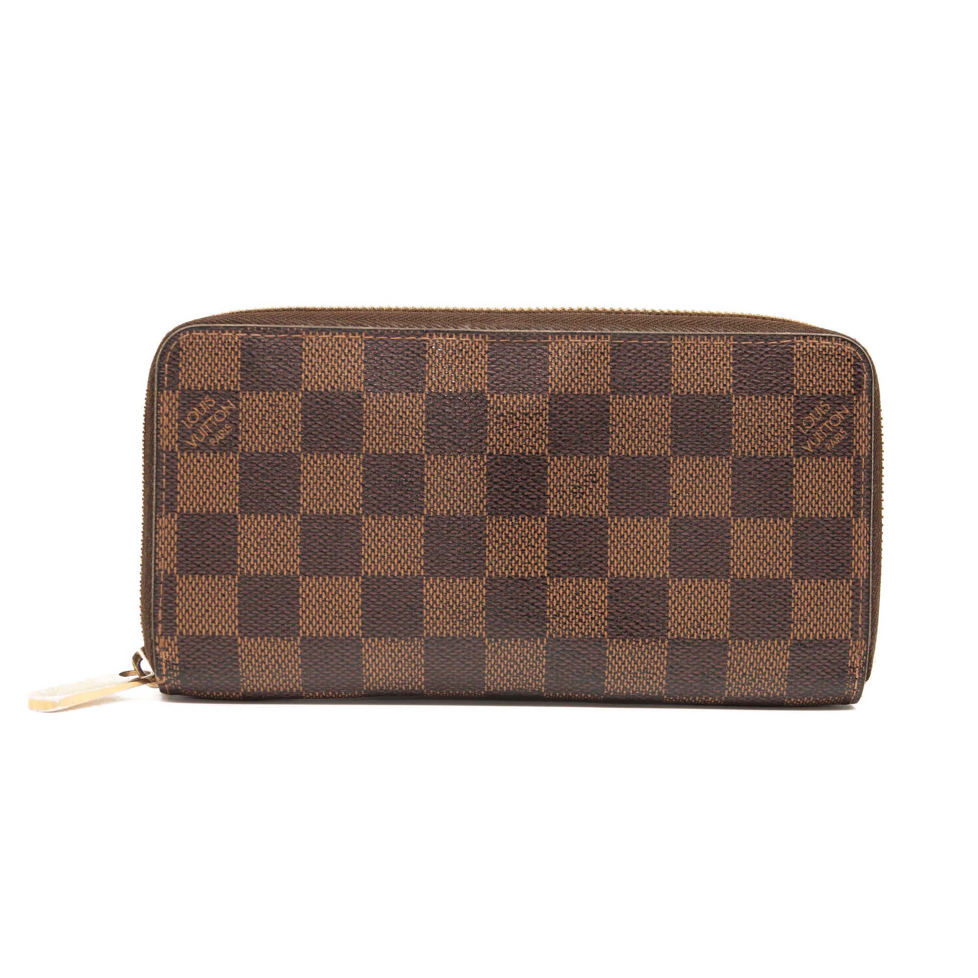 Louis Vuitton Damier Ebene Zippy Wallet C4019