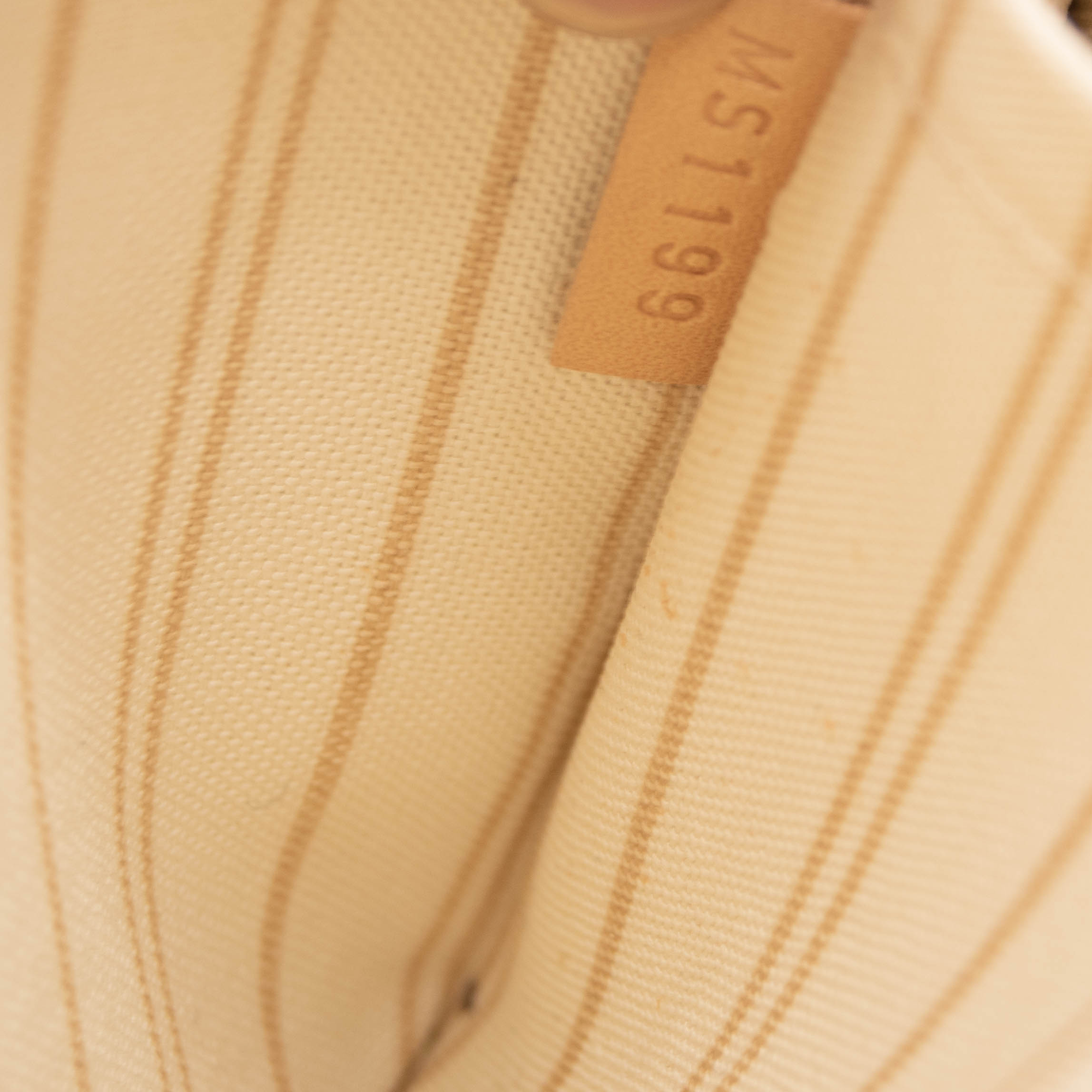 2019 LOUIS VUITTON Damier Azur Neverfull MM GM Pochette MS1199