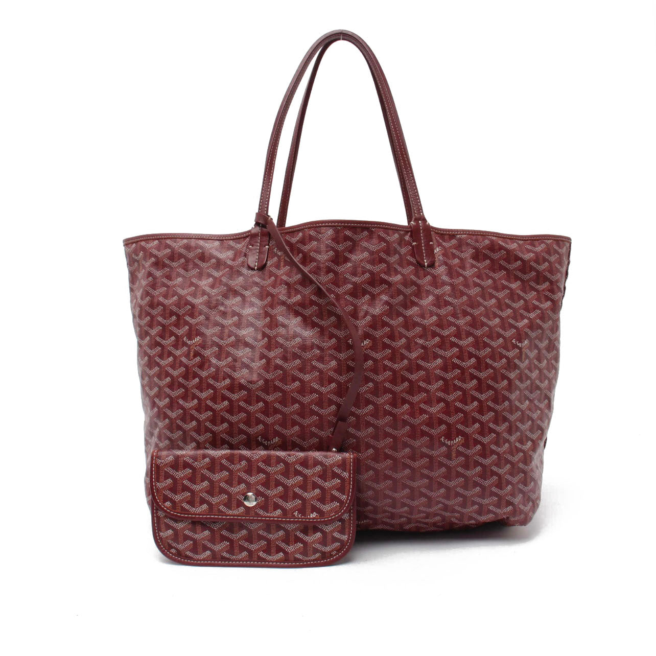 GOYARD Goyardine Saint Louis GM in Red Bordeaux