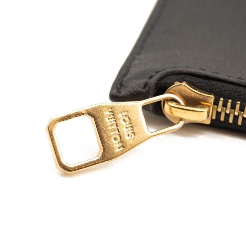 LOUIS VUITTON Empreinte Monogram Giant Neverfull MM Pochette Black