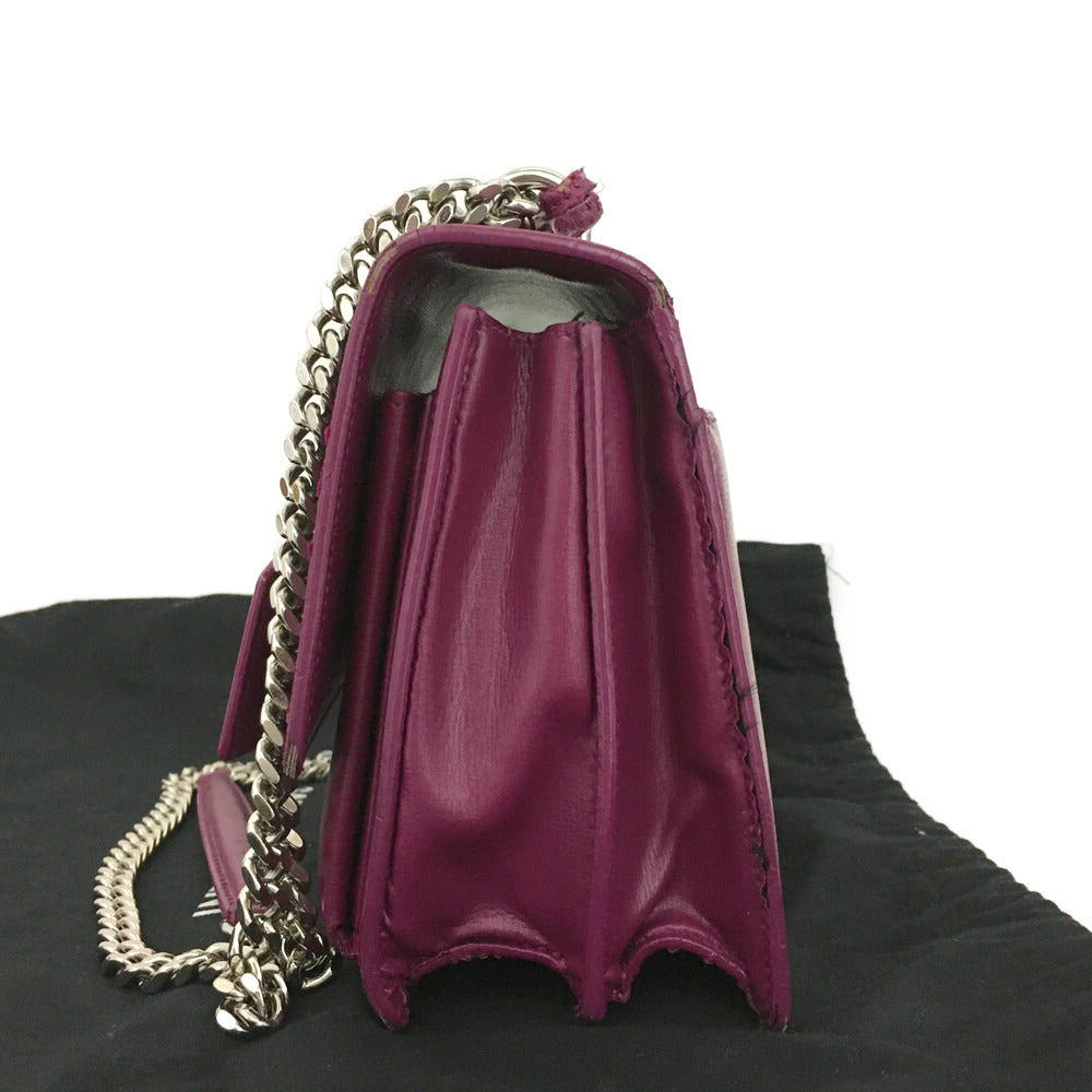 Saint Laurent Calfskin Medium Monogram Sunset Purple