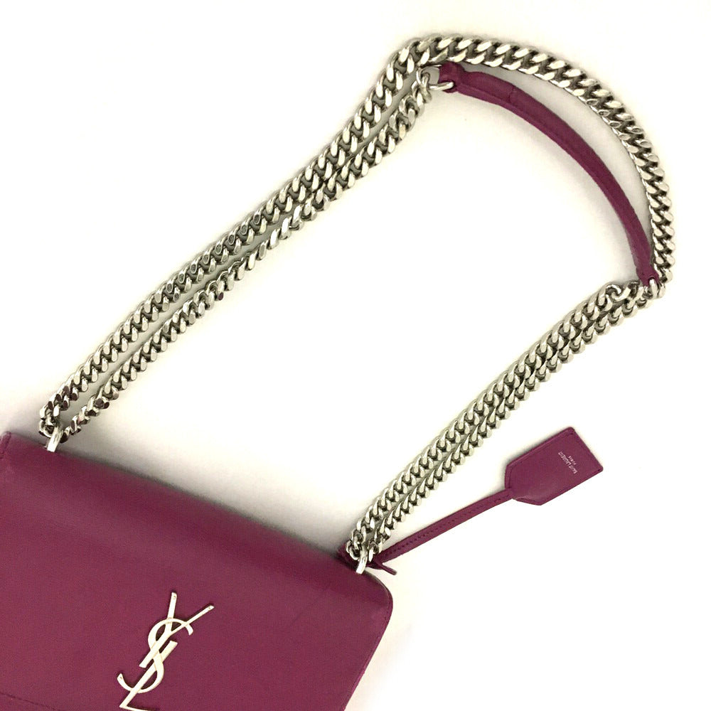 Saint Laurent Calfskin Medium Monogram Sunset Purple