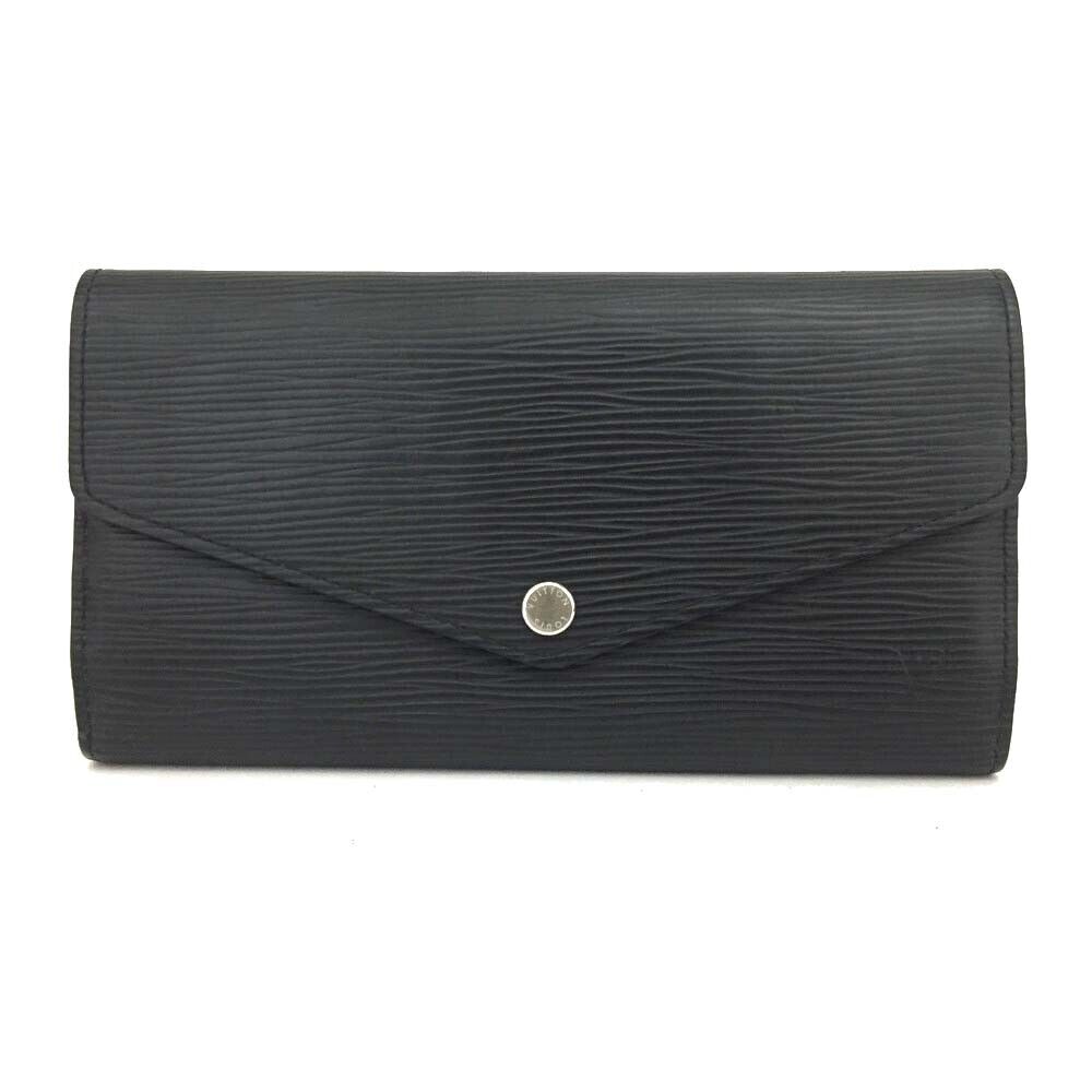 USED Louis Vuitton Epi Sarah Wallet NM Black