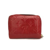 USED LOUIS VUITTON Vernis Zippy Coin Purse Wallet Red