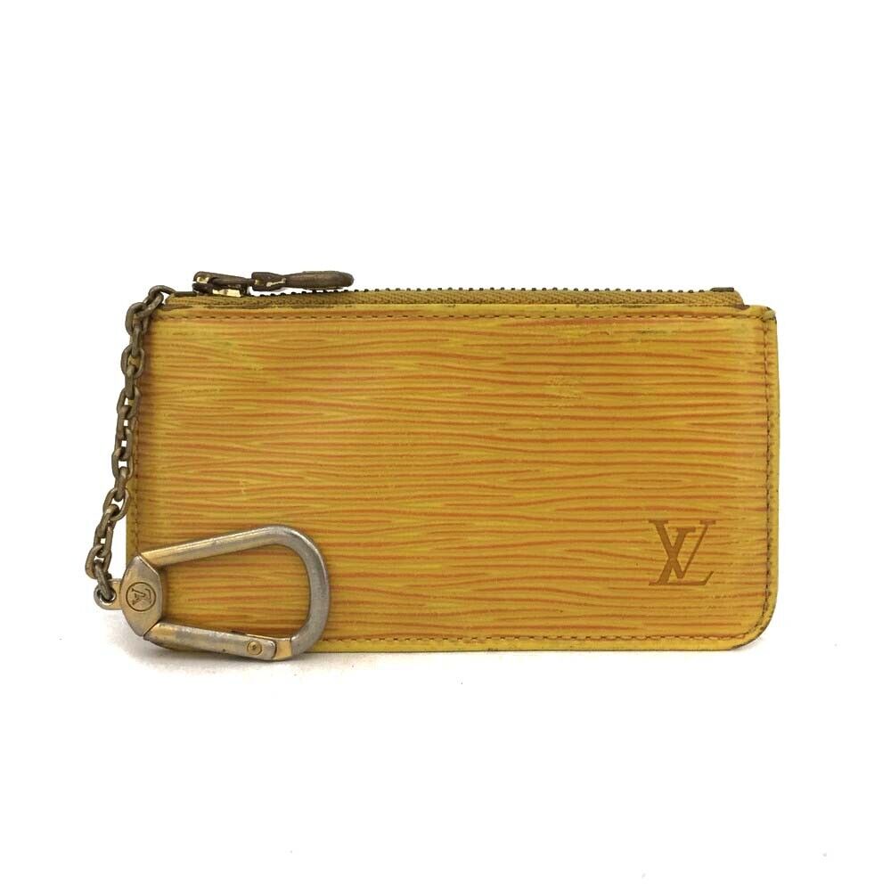 Louis Vuitton Epi Key Pouch Tassil Yellow