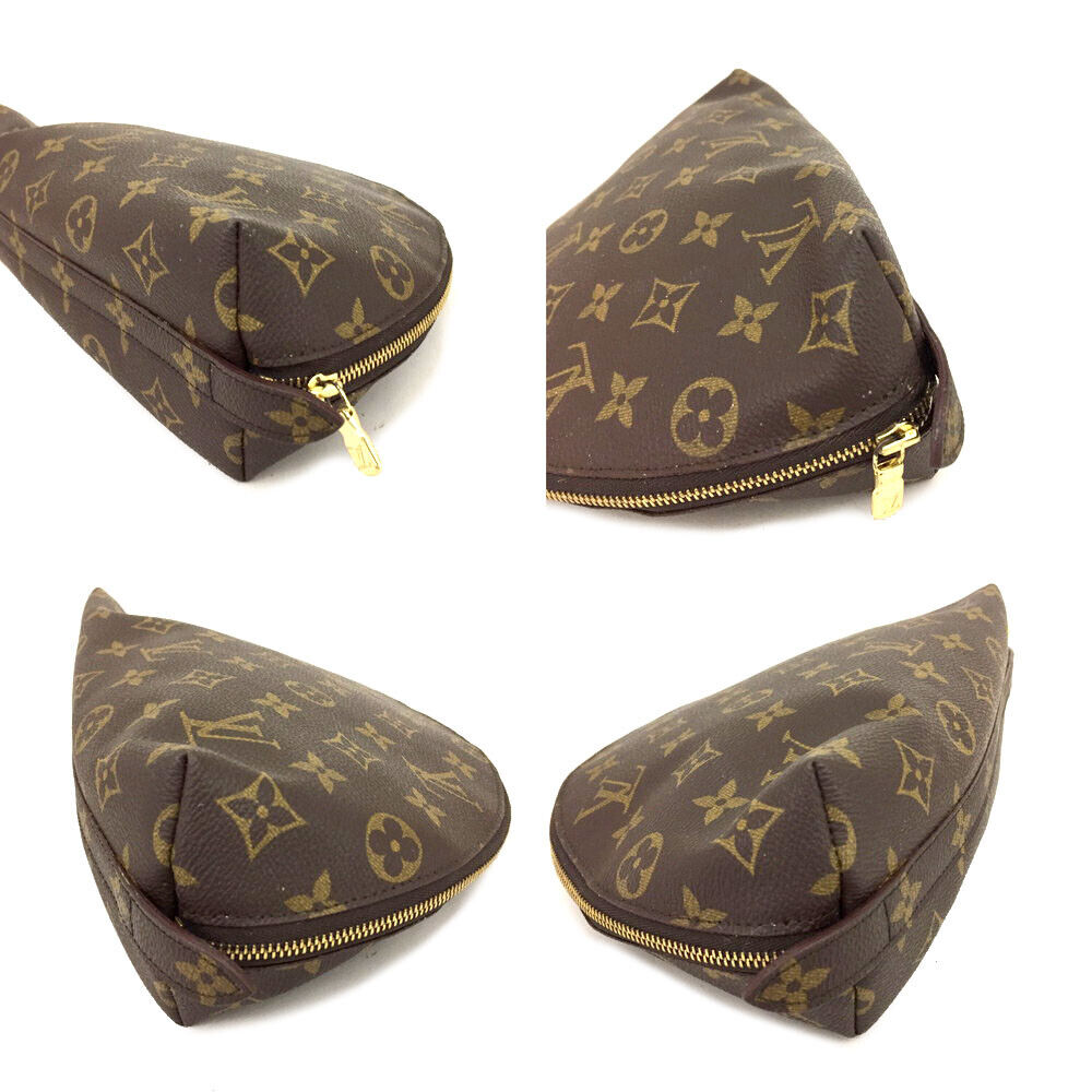 Louis Vuitton Monogram Trousse Demi Ronde