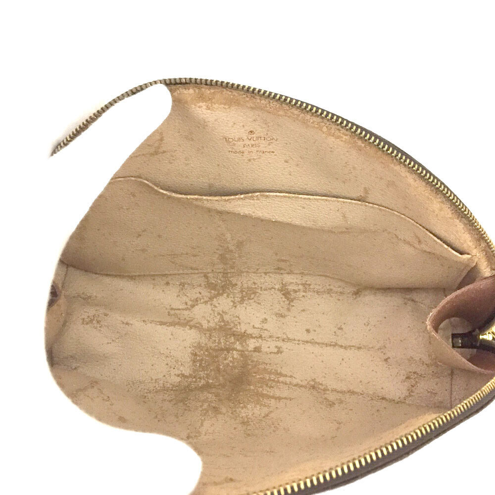 Louis Vuitton Monogram Trousse Demi Ronde