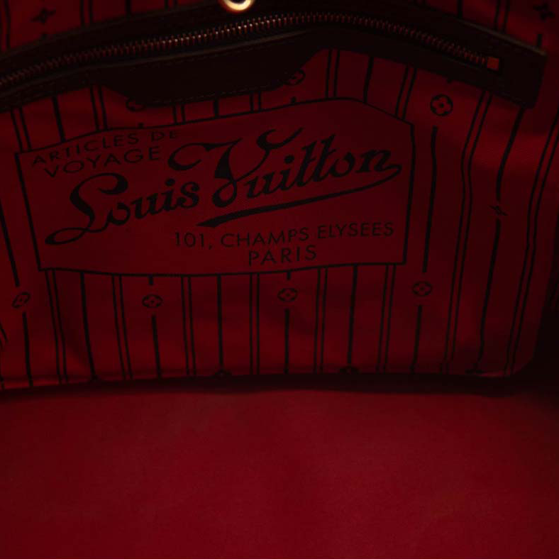 Louis Vuitton Neverfull MM Damier Ebene Tote