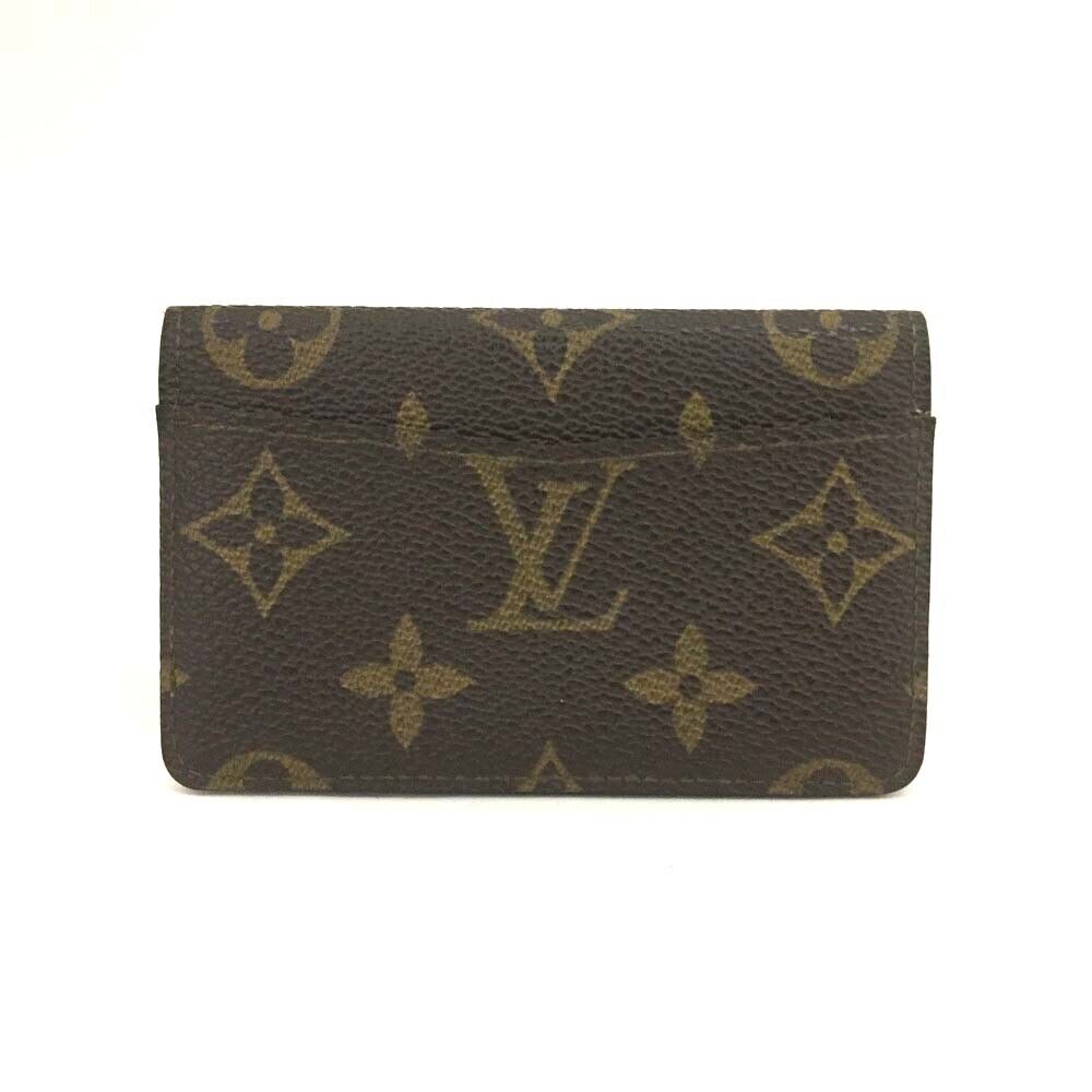LOUIS VUITTON Monogram Pocket Organizer Card Holder