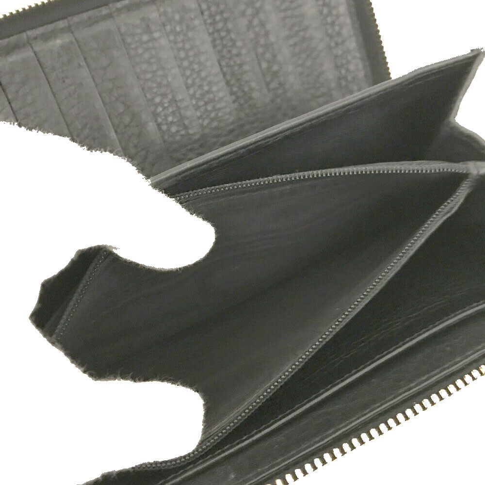 GUCCI Calfskin Soho Zip Around Wallet Black