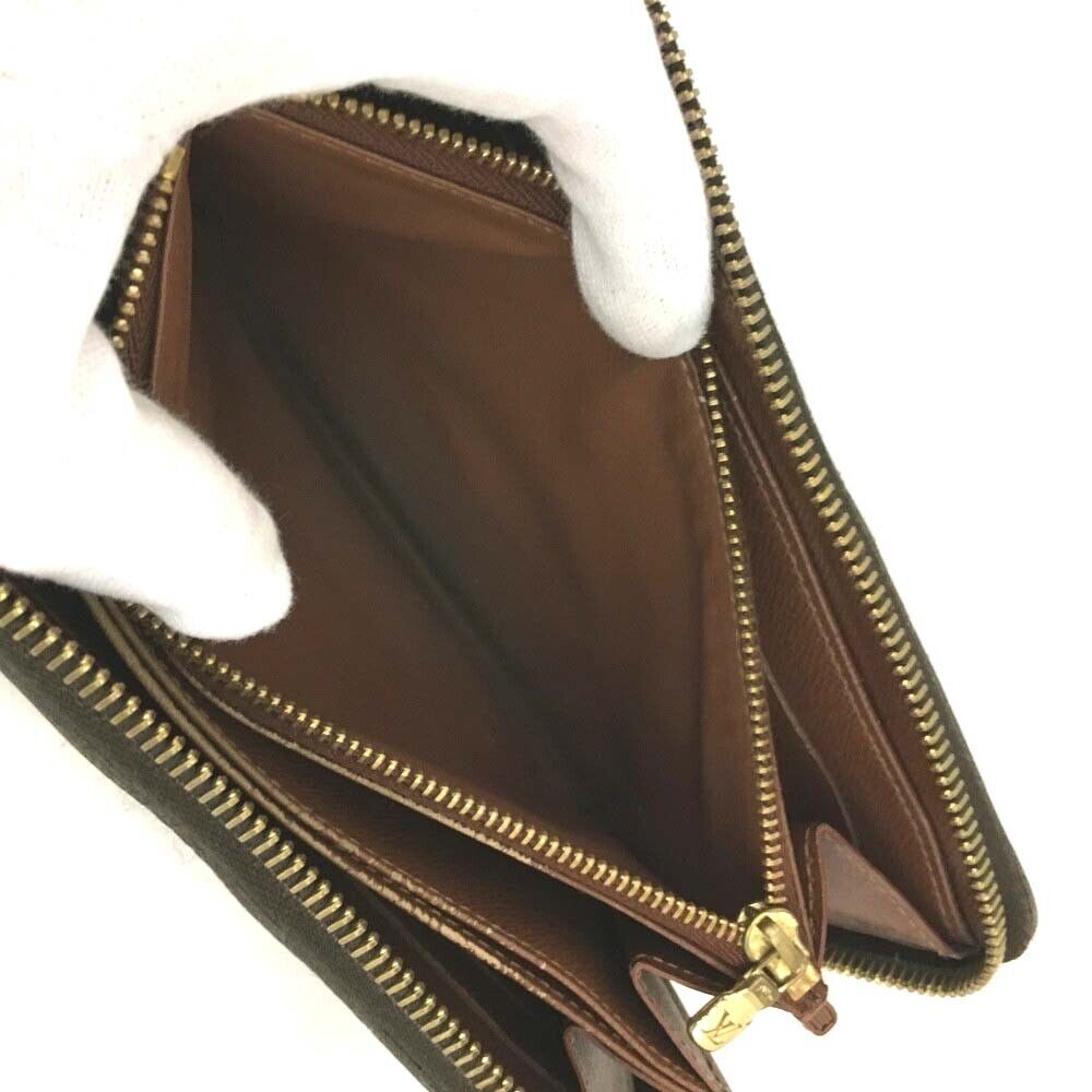 LOUIS VUITTON Monogram Zippy Wallet CA2161