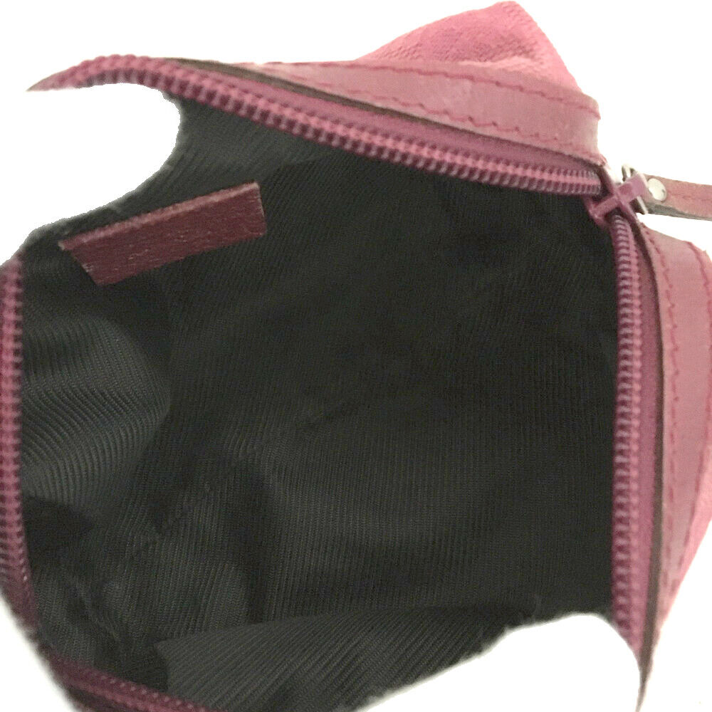 Gucci Pink Logo Supreme Cosmetic Pouch