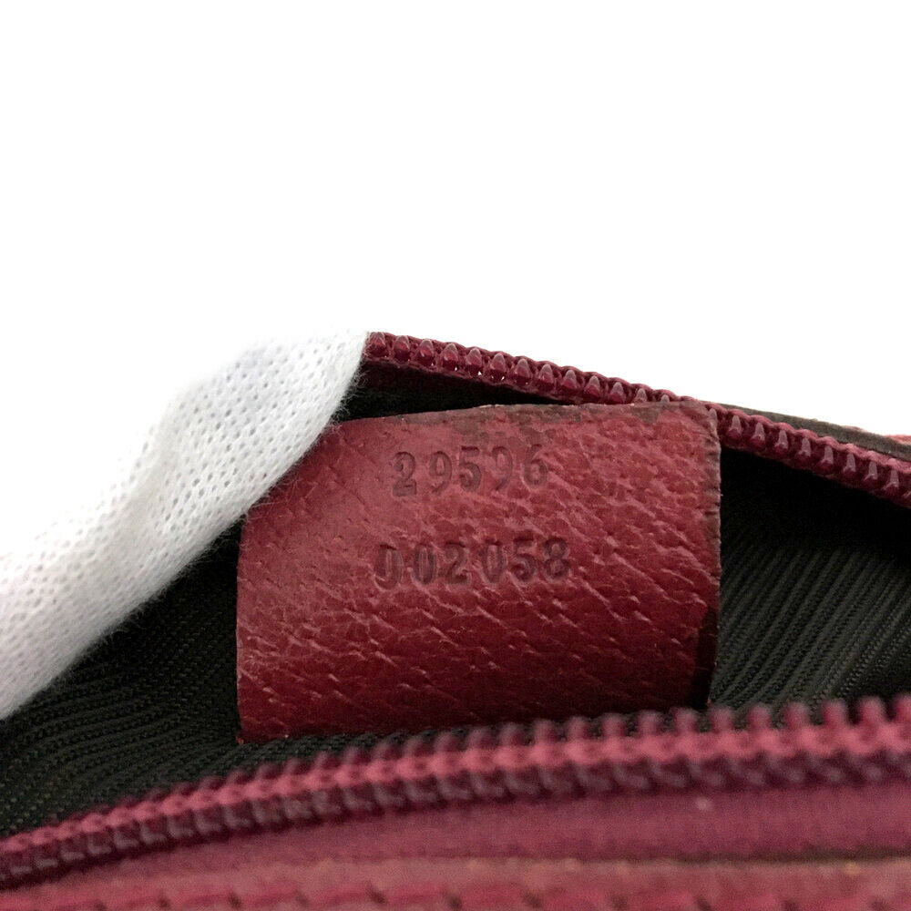 Gucci Pink Logo Supreme Cosmetic Pouch