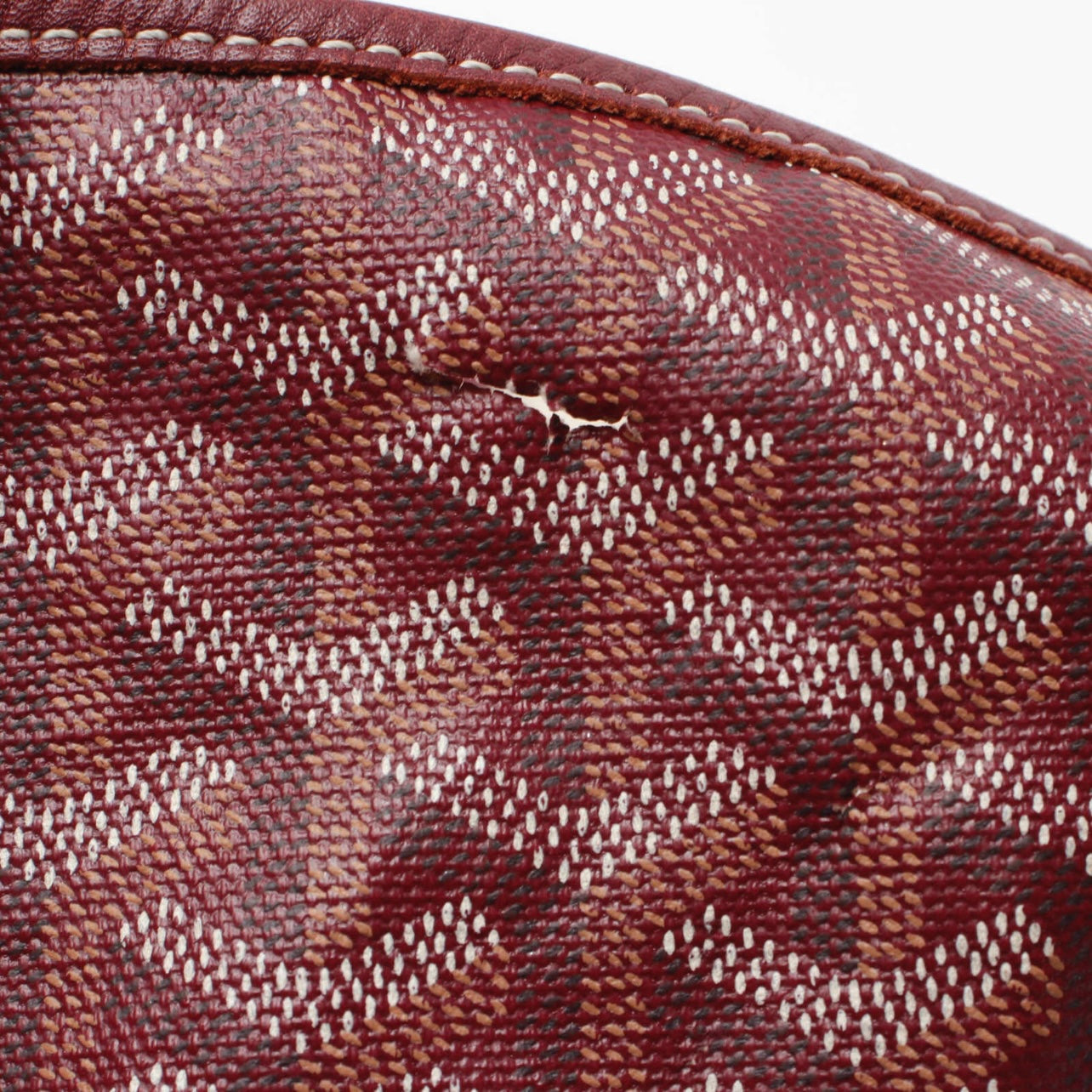 GOYARD Goyardine Saint Louis GM in Red Bordeaux