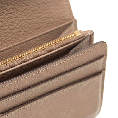 Louis Vuitton Monogram Sarah Empreinte Nm Beige Leather Wallet