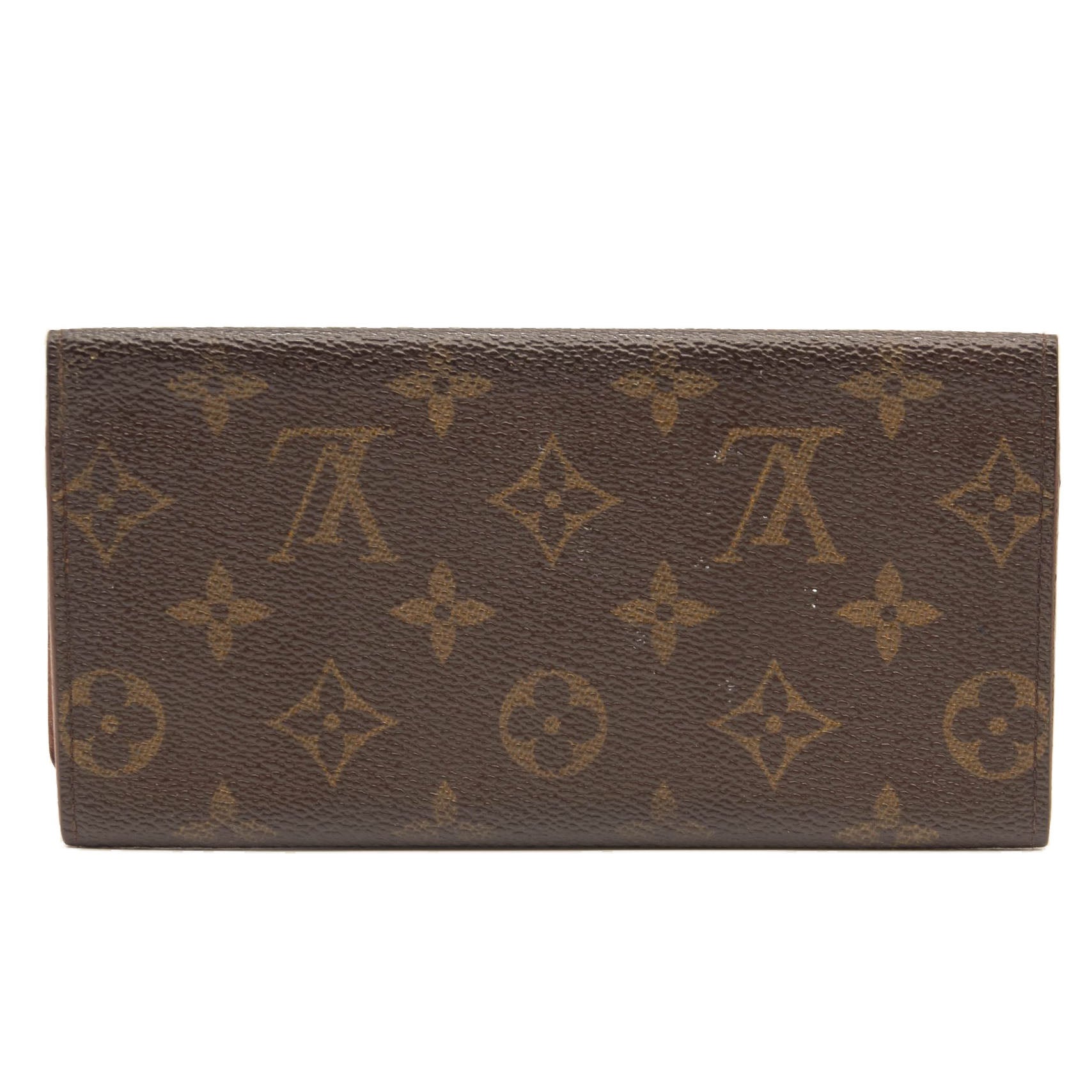 Used Louis Vuitton Monogram Porte Yen 3 Cartes Credit Wallet CA0946 1996