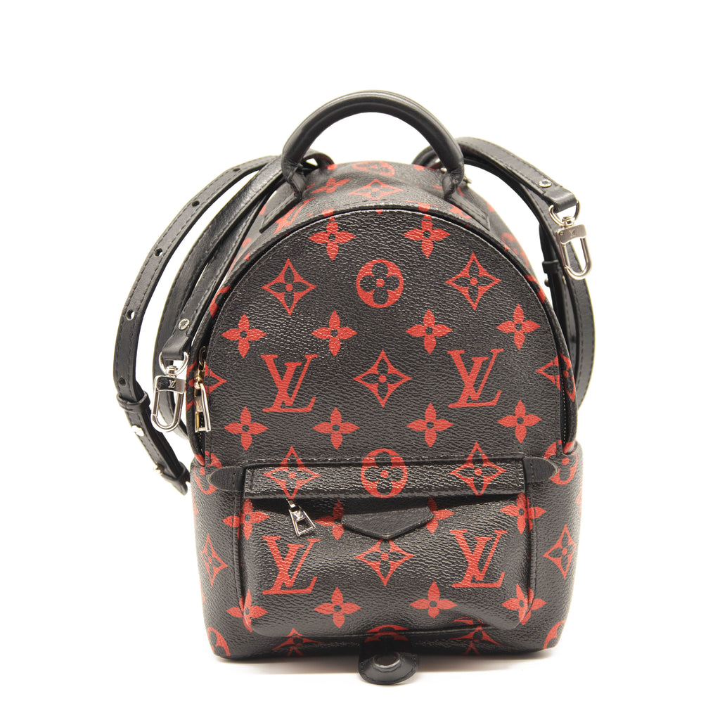 infrarouge louis vuitton backpack Monogram Canvas Mini Palm Springs | myGemma Zipper Scratched LOUIS VUITTON Monogram Infrarouge Palm