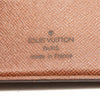USED Louis Vuitton Passport Cover Brown Monogram Canvas Clutch