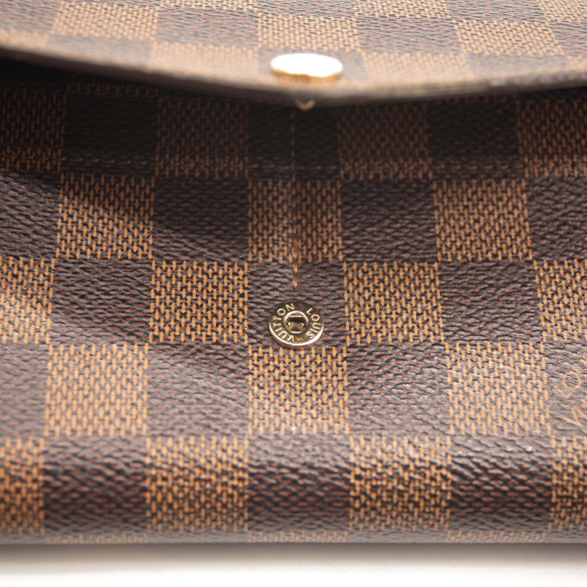 Louis Vuitton Damier Ebene Sarah Wallet NM CA4114