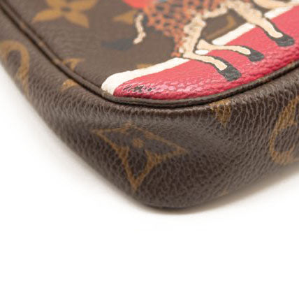 Louis Vuitton Monogram 2017 Christmas Animation Mini Pochette Accessories