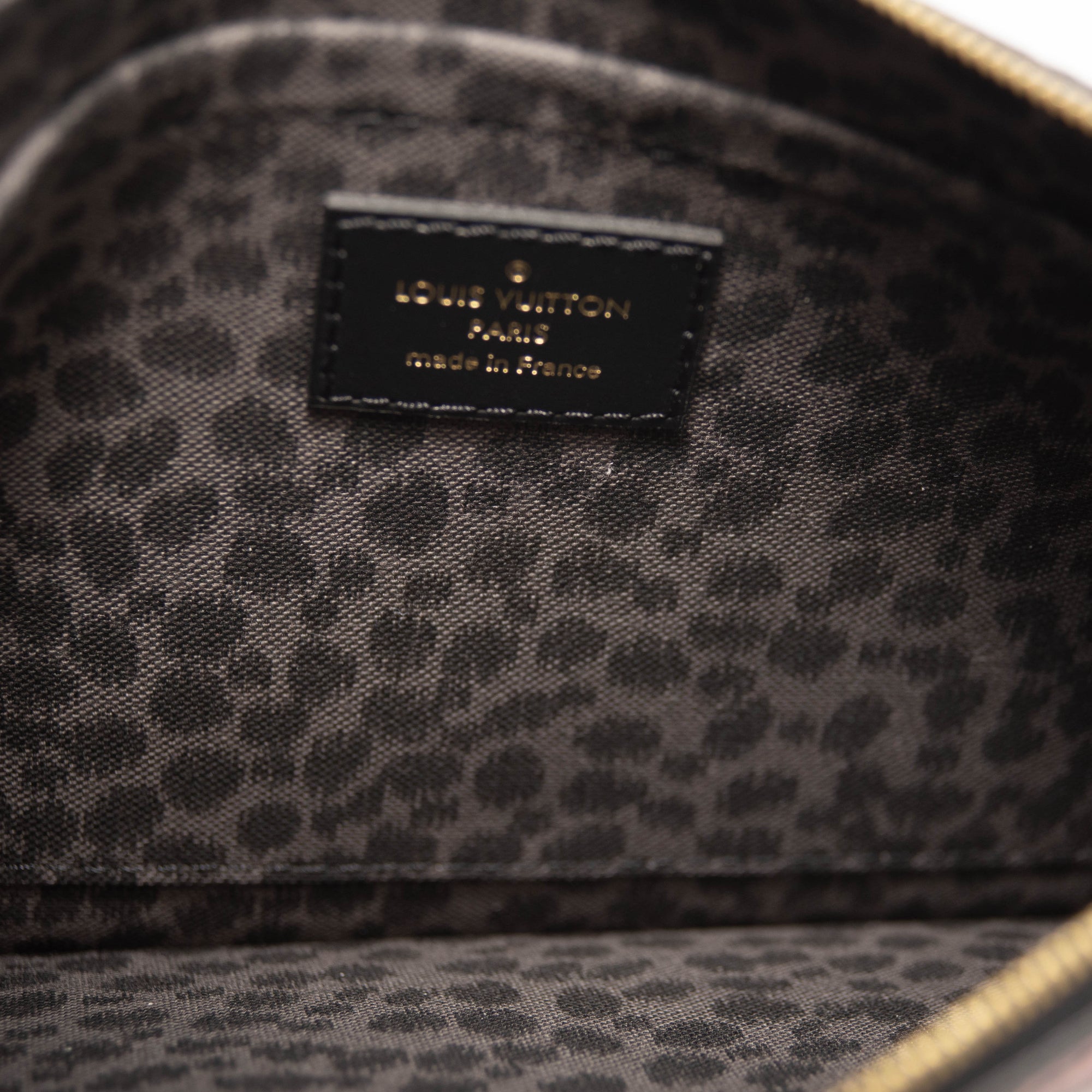 Louis Vuitton Monogram Giant Wild At Heart Neverfull MM Pochette Black