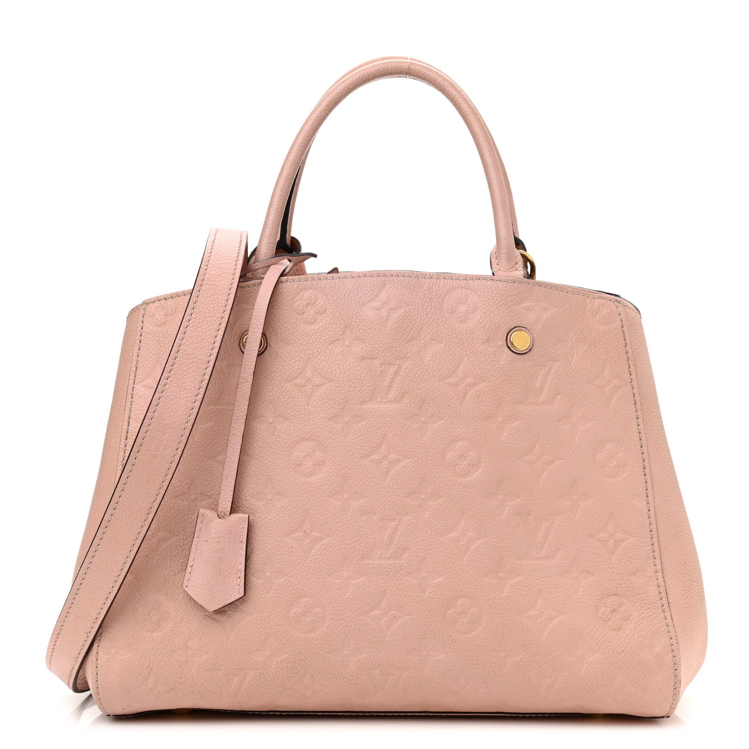 Louis Vuitton Empreinte Montaigne MM Rose Poudre Pink Tote