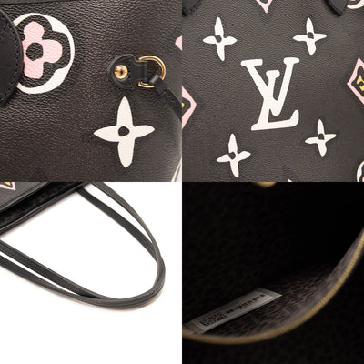 Louis Vuitton Neverfull NM Tote Wild at Heart Monogram Giant MM Black  21548783