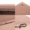 Saint Laurent Chain Wallet Monogram Envelope Tri-quilt Beige Sheepskin Leather Shoulder Bag