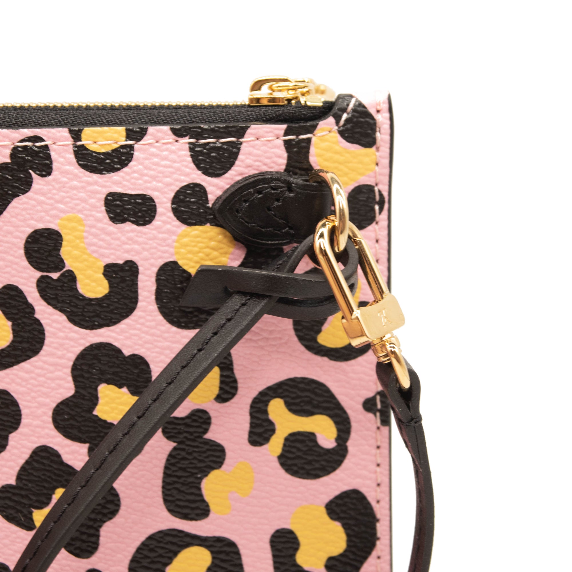 Louis Vuitton Monogram Giant Wild At Heart Neverfull MM Pochette Black