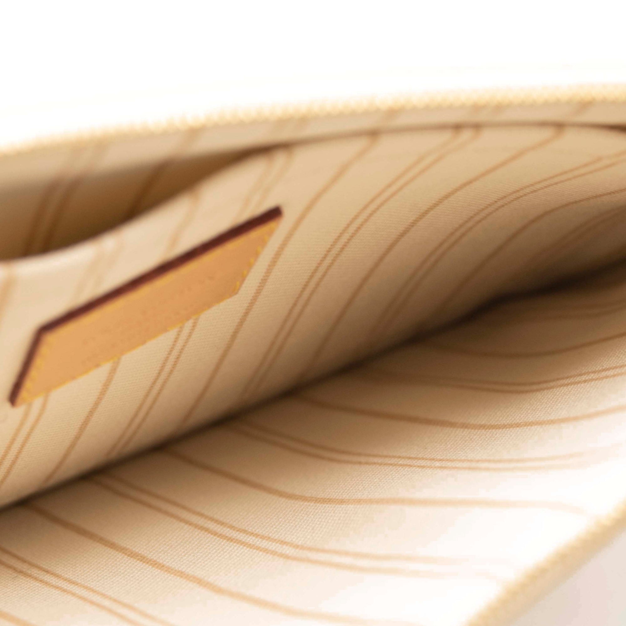 LOUIS VUITTON Damier Azur Neverfull MM GM Pochette