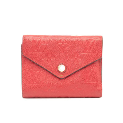 Women's Wallet in Damier Canvas & Leather Victorine