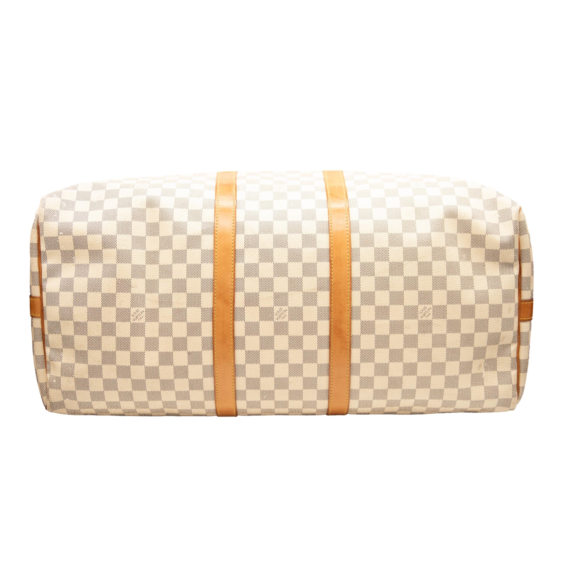 Louis Vuitton Damier Azur Keepall Bandouliere 55