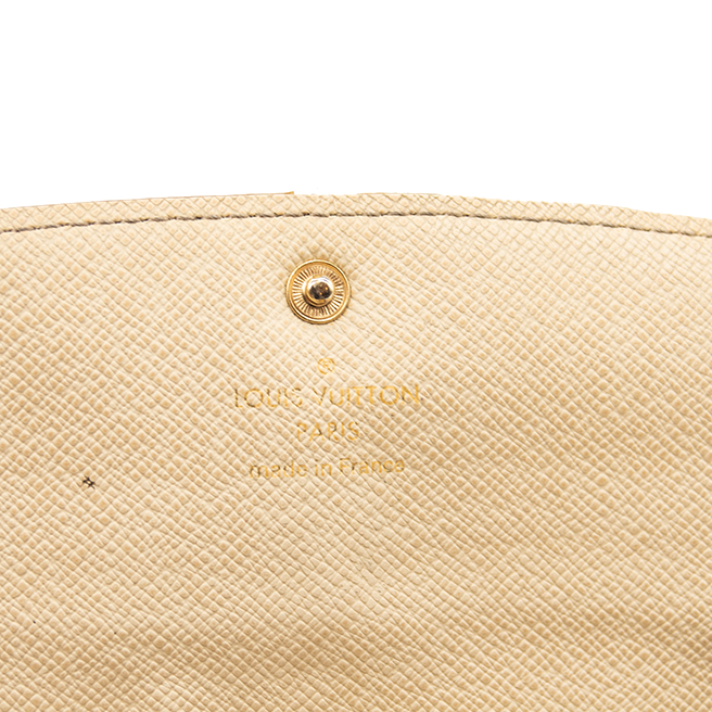 Louis Vuitton Damier Azur Emilie Wallet