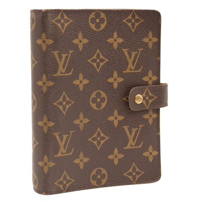 USED Louis Vuitton Passport Cover Brown Monogram Canvas Clutch -  MyDesignerly