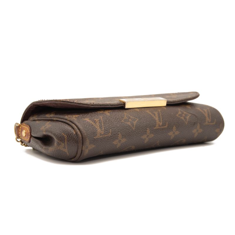 Louis Vuitton Favorite Pm Brown Monogram Canvas Shoulder Bag